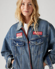 McLaren F1 x Levis Heritage Trucker Jacket - Medium Indigo