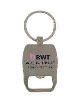 Alpine Racing F1 Team Keyring Bottle Opener Keyring - Gunmetal