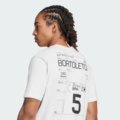 Audi Formula One Men's Team Gabriel Bortoleto Graphic T-Shirt - White