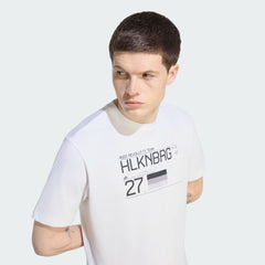 Audi Formula One Men's Team Nico Hulkenberg Graphic T-Shirt - White