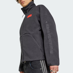 Audi Formula One Men's Team Elevated Polar Fleece Jacket - Utility Black