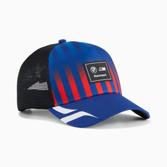 BMW Motorsports Puma Lifestyle Trucker Hat - Black/Blue