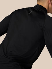 Castore Men's Mainline 1/4 Zip Tops - Black