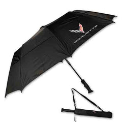 Corvette Golf Umbrella - Black