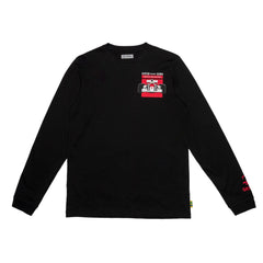 Ayrton Senna F1 3X World Champion Long Sleeve T-Shirt - Black