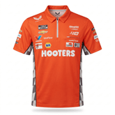 Nascar Hendrick Motorsport Hooters Team Kit Polo Shirt - Orange