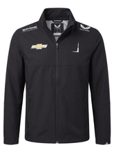 Nascar Spire Motorsport Men's Team Rain Jacket - Caviar Black