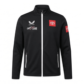 Joe Gibbs Racing Men's Team Rain Jacket - Caviar Black