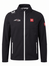 Joe Gibbs Racing Men's Team Rain Jacket - Caviar Black