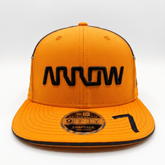 McLaren Indy Car Team New Era 9Fifty Driver Christian Lundgaard Hat - Orange