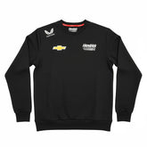 Nascar Hendrick Motorsport Team Brushback Crew Neck Sweatshirt - Black