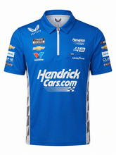 Nascar Hendrick Motorsport Kyle Larson Away Team Kit Polo Shirt - Blue