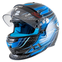 Zamp RZ-67D Helmet (SA2025) - Carbon Blue