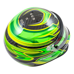 Zamp RZ-67D Helmet (SA2025) - Carbon Green