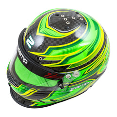 Zamp RZ-67D Helmet (SA2025) - Carbon Green