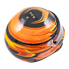 Zamp RZ-67D Helmet (SA2025) - Carbon Orange