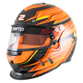 Zamp RZ-67D Helmet (SA2025) - Carbon Orange