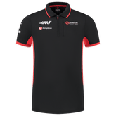 Haas Racing F1 Men's Team Fitted Polo Shirt - Black