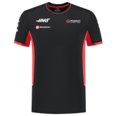 Haas Racing F1 Team Fitted T-Shirt - Black
