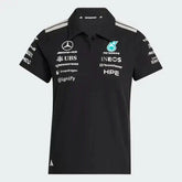 Mercedes - AMG Petronas Formula One Women's 2026 Team Polo Shirt - Black