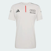 Audi Formula One Men's 2026 Team Engineers Polo Shirt - White