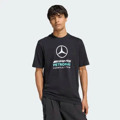Mercedes - AMG Petronas Formula One Men's DNA Graphic T-Shirt - Black/White