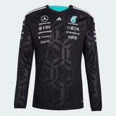 Mercedes - AMG Petronas Formula One 2026 Men's Team Long Sleeve Jersey T-Shirt - Black/White