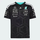 Mercedes - AMG Petronas Formula One 2026 Kids Team Driver Jersey - Youth Black/White