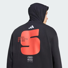 Audi Formula One Men's Team Gabriel Bortoleto Hoodie - Black