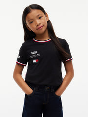 Cadillac F1 Racing Kids 2026 Team T-Shirt - Youth Black/White