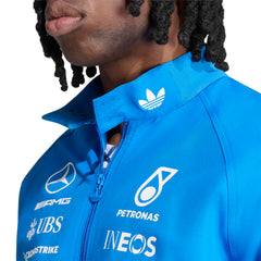 Mercedes - AMG Petronas F1 Men's Special Edition Silverstone Blue Wonder Driver Jacket