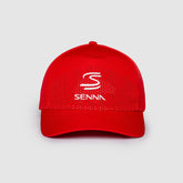 Ayrton Senna F1 Leisure Hat - Navy/White/Red