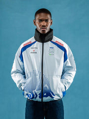Visa Cash App RB F1 2025 Rain Jacket - White
