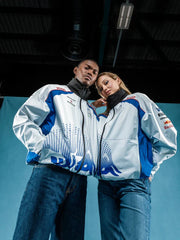 Visa Cash App RB F1 2025 Rain Jacket - White