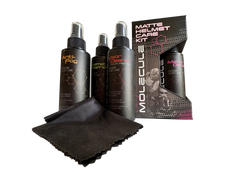 Molecule Matte Helmet Care Kit – 4oz Sprayers