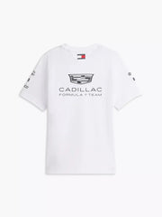 Cadillac F1 Racing 2026 Special Edition Silverstone GP Team T-Shirt - White