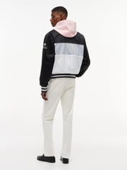 Cadillac F1 Racing Special Edition Miami GP Varsity Jacket - White/Black