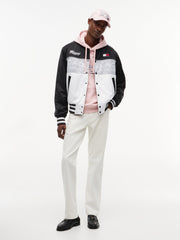 Cadillac F1 Racing Special Edition Miami GP Varsity Jacket - White/Black