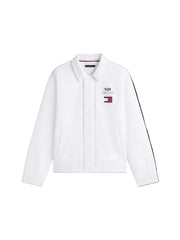 Cadillac F1 Racing Chevron Coach Jacket - White