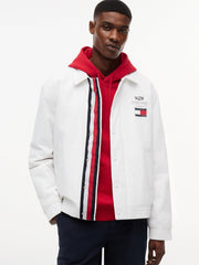 Cadillac F1 Racing Chevron Coach Jacket - White