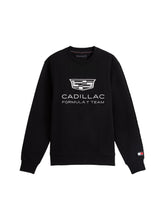 Cadillac F1 Racing Large Shield Graphic Crew Neck Sweatshirt - Black