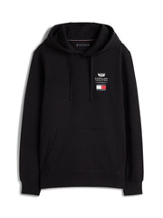 Cadillac F1 Racing Small Shield Logo Hoodie - Black
