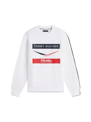 Cadillac F1 Racing Chevron Crew Neck Sweatshirt - White