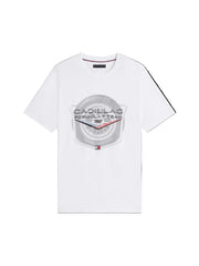 Cadillac F1 Tire Graphic T-Shirt - White
