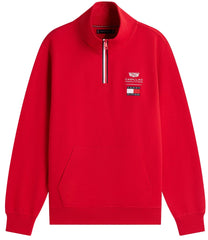 Cadillac F1 Racing 1/2 Zip Sweatshirt - Red