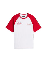 Cadillac F1 Racing Varsity Raglan T-Shirt - White
