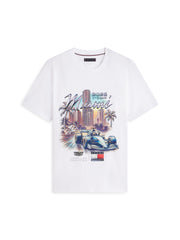 Cadillac F1 Racing Special Edition Miami GP Graphic T-Shirt - Black/White