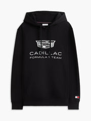 Cadillac F1 Racing Shield Hoodie - Black/White