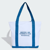 Mercedes - AMG Petronas F1 Special Edition Silverstone Blue Wonder Tote Bag - White