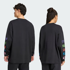 Mercedes - AMG Petronas F1 Men's "Lights On" Long Sleeve T-Shirt - Black